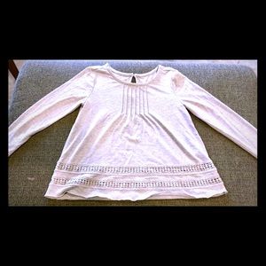 Old Navy heather grey long sleeve dress/shirt